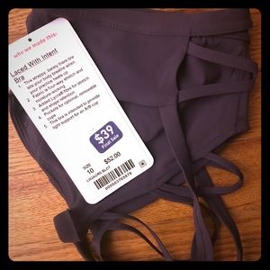 Lululemon laced with intent bra